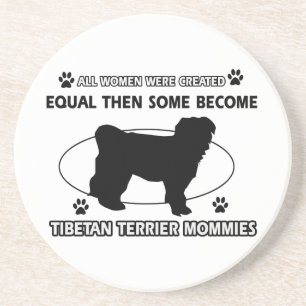 Tibetan Terrier  Mummy Design Coaster