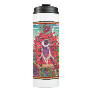 Tibetan Thangka Ekajati Art Thermal Tumbler