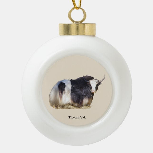 Tibetan Yak ornament (Front)