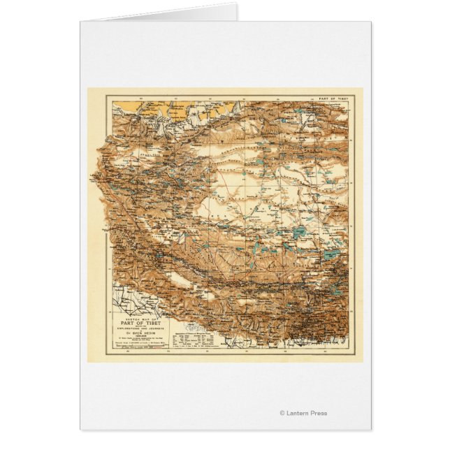 TibetPanoramic MapTibet (Front)