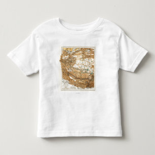 TibetPanoramic MapTibet Toddler T-Shirt