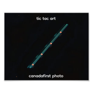 tic tac art photo print