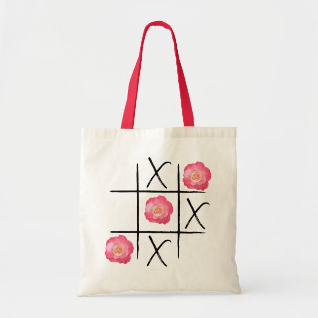 Tic-Tac-Rose Tote (Front)