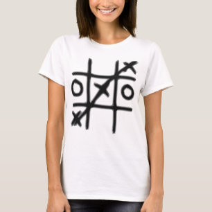 Tic Tac Toe - 3 in a Row T-Shirt