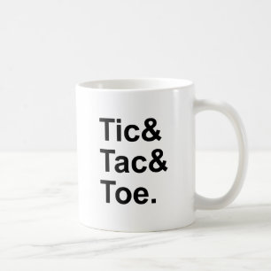 Tic Tac Toe   Fun Paper & Pencil Game Coffee Mug