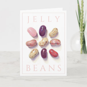 TIC TAC TOE JELLY BEANS Greeting Card