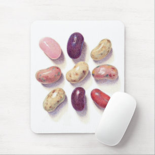 TIC TAC TOE JELLY BEANS Mousepad