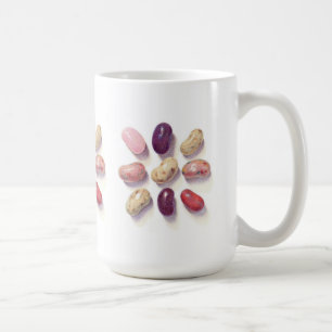 TIC TAC TOE JELLY BEANS Tall White Mug