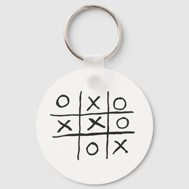 Tic-Tac-Toe Key Ring (Front)