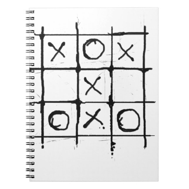 Tic tac toe notebook (Front)