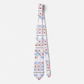 Tic tac toe pattern tie