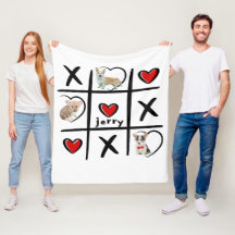 Tic-Tac-Toe Pet Lover Photos & Name