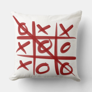 Tic Tac Toe Pillow