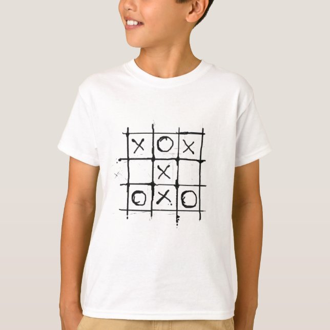 Tic tac toe T-Shirt (Front)