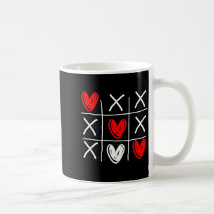 Tic Tac Toe Valentines Day Love Heart In Love Coup Coffee Mug