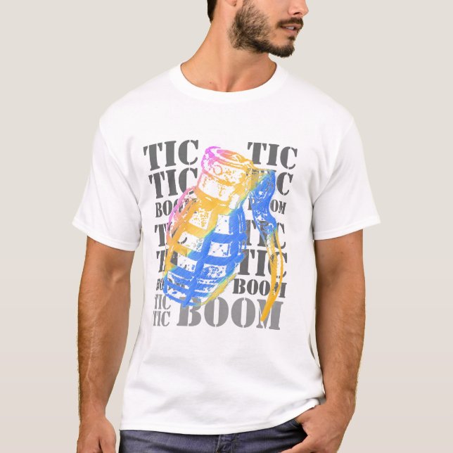 tic, tic, boom grenade tee (Front)