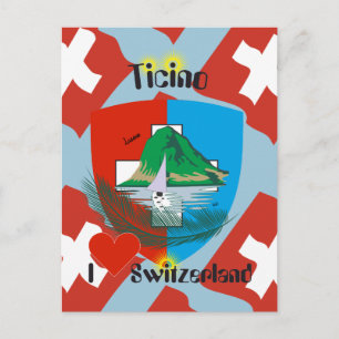 Ticino Svizzera / Tessin Schweiz Postkarte Postcard