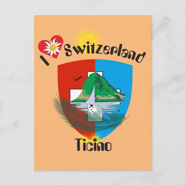 Ticino Svizzera / Tessin Schweiz Postkarte Postcard (Front)