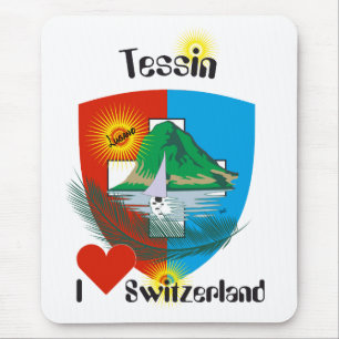 Ticino Svizzera v Ticino Switzerland Mousepad