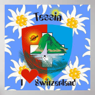 Ticino Switzerland Suisse Svizzera Svizzera Poster