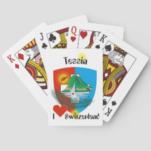 Ticino - Switzerland - Svizzera Playcards Playing Cards