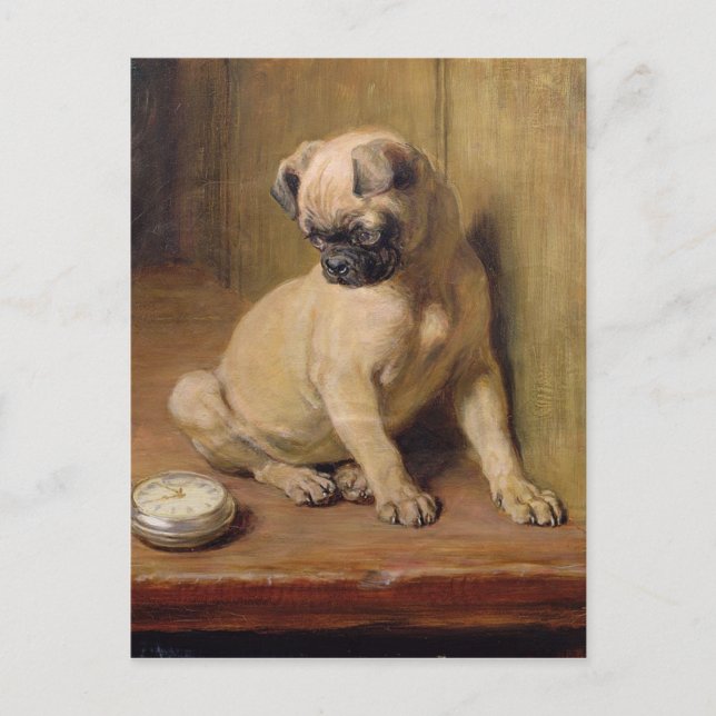 Tick-Tack by Briton Riviere Postcard (Front)