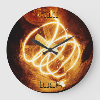 tick tock large clock
