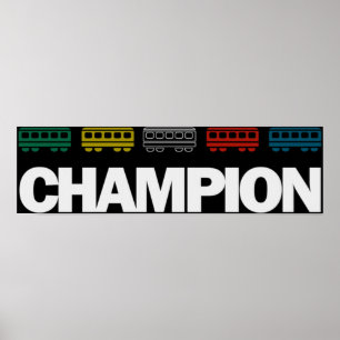 Ticket to Ride Champion Poster