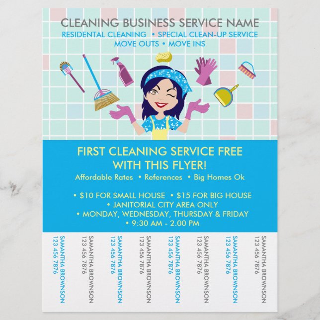 Tickets Branding Gift Maid Flyer (Front)