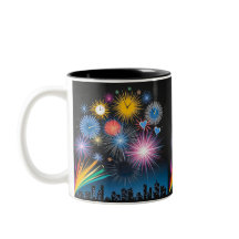 Ticking Fireworks Mug