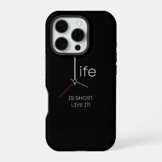 Ticking Truth: Life Is Short Phone Case