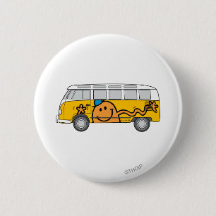 Tickle Bus 6 Cm Round Badge