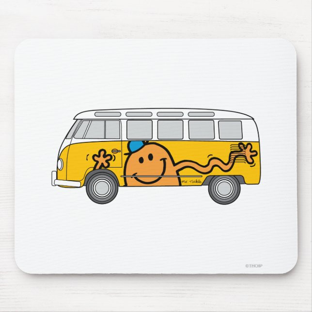 Tickle Bus Mouse Pad (Front)
