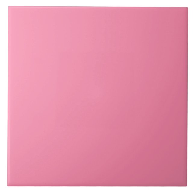 Tickle Me Pink tile (Front)