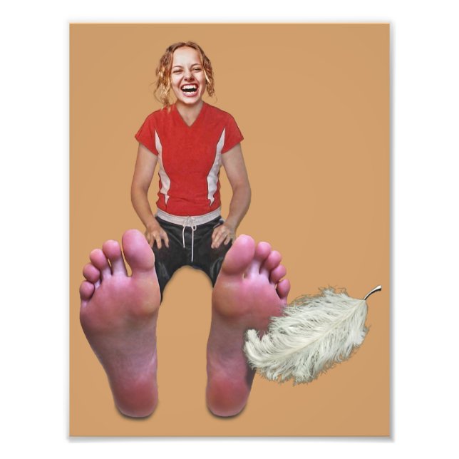 Tickle My Feet Photo Print (Front)