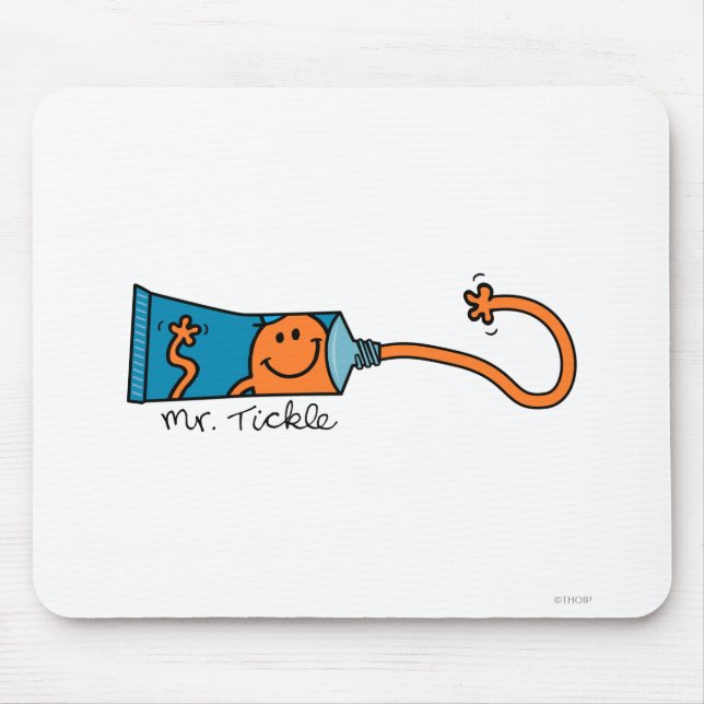 Tickle Toothpaste Mouse Pad (Front)