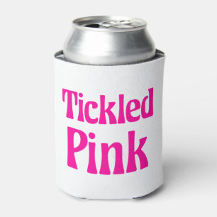 Tickled Pink Can Cooler