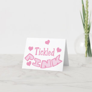 Tickled Pink Thank You Card