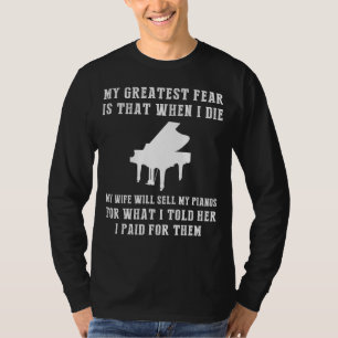 Tickling the Ivories & Truths: Hilarious Piano Own T-Shirt