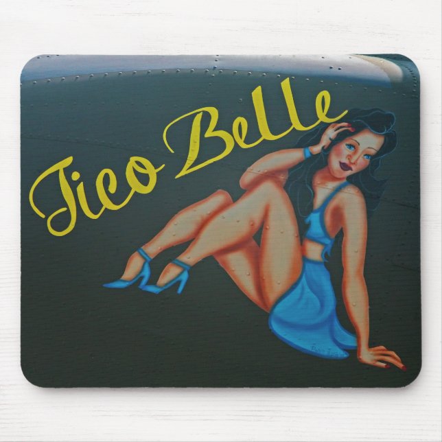 Tico Belle Mousepad (Front)