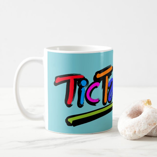 TicTastic! Mug to celebrate your tics (With Donut)