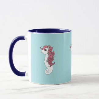 Tidal Bloom Sea Pony - G1 Inspired My Little Pony Mug