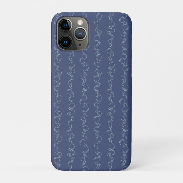 Tidal Bubble Trals Case-Mate iPhone Case (Back)