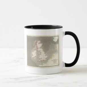 Tidal chart British Seas Mug
