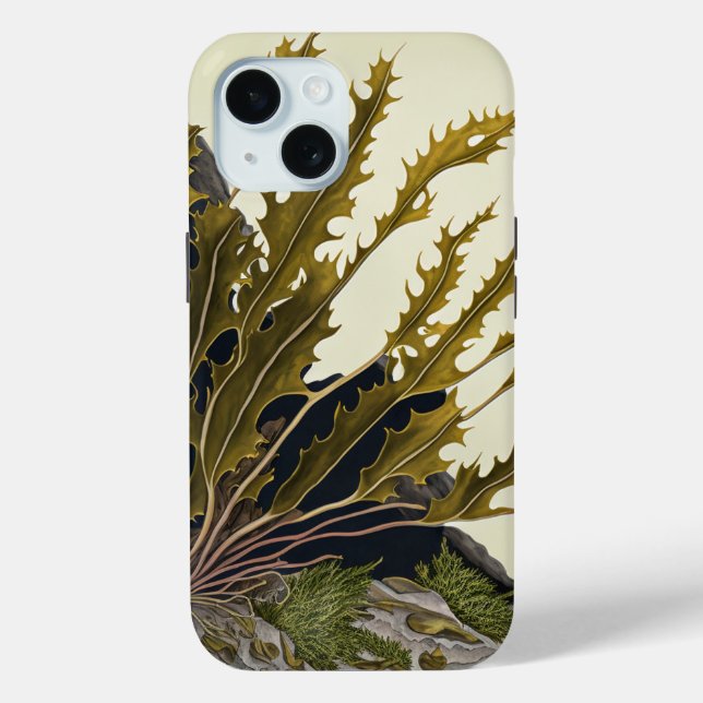 Tidal Fronds Case-Mate iPhone Case (Back)