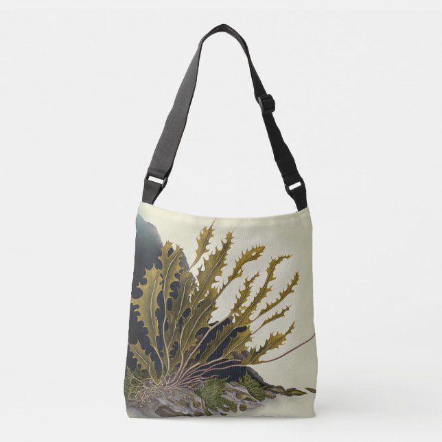 Tidal Fronds Crossbody Bag (Front)