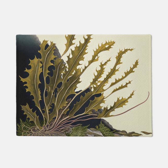 Tidal Fronds Doormat (Front)
