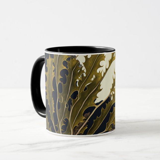 Tidal Fronds Mug (Front Left)