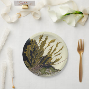 Tidal Fronds Paper Plate
