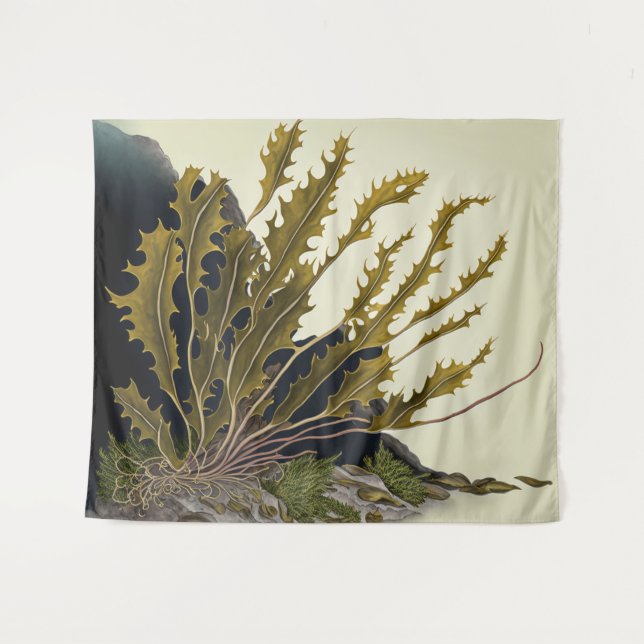 Tidal Fronds Tapestry (Front (Horizontal))